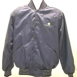 Vintage 80s "Pork The Other White Meat" Jacket Lrg